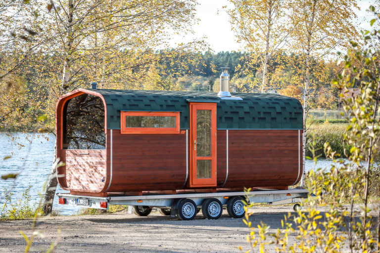 Suorakaiteen muotoinen sauna 5,7m